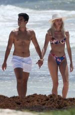 DEVON WINDSOR in Bikini at a Beach in Tulum 06/10/2018