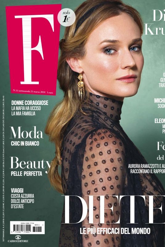 DIANE KRUGER in F Magazine, March 2018