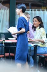 DIANNA AGRON at Al Fresco Restaurant in New York 06/14/2018