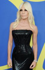 DONATELLA VERSACE at CFDA Fashion Awards in New York 06/05/2018