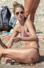 DOUTZEN KROES in Bikini at a Beach in Ibiza 06/21/2018
