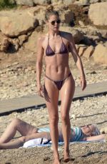 DOUTZEN KROES in Bikini at a Beach in Ibiza 06/21/2018