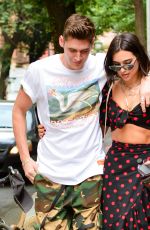 DUA LIPA and Isaac Carew Out in New York 06/18/2018