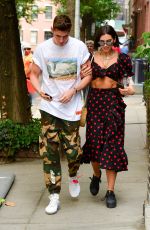 DUA LIPA and Isaac Carew Out in New York 06/18/2018