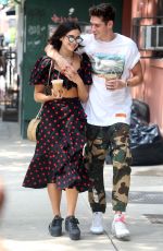 DUA LIPA and Isaac Carew Out in New York 06/18/2018