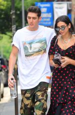 DUA LIPA and Isaac Carew Out in New York 06/18/2018