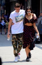 DUA LIPA and Isaac Carew Out in New York 06/18/2018