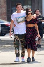 DUA LIPA and Isaac Carew Out in New York 06/18/2018