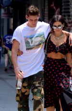 DUA LIPA and Isaac Carew Out in New York 06/18/2018