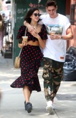 DUA LIPA and Isaac Carew Out in New York 06/18/2018