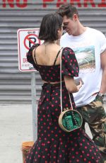 DUA LIPA and Isaac Carew Out in New York 06/18/2018