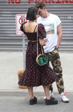 DUA LIPA and Isaac Carew Out in New York 06/18/2018
