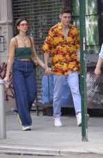 DUA LIPA and Isaac Carew Out in New York 06/19/2018