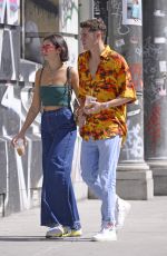 DUA LIPA and Isaac Carew Out in New York 06/19/2018