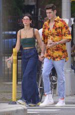 DUA LIPA and Isaac Carew Out in New York 06/19/2018