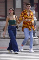 DUA LIPA and Isaac Carew Out in New York 06/19/2018