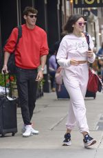 DUA LIPA and Isaac Carew Out in New York 06/21/2018