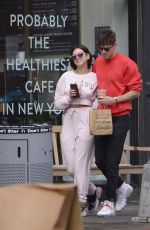DUA LIPA and Isaac Carew Out in New York 06/21/2018