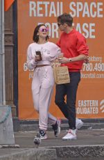 DUA LIPA and Isaac Carew Out in New York 06/21/2018