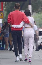 DUA LIPA and Isaac Carew Out in New York 06/21/2018