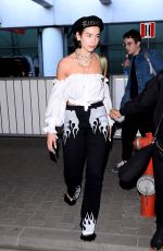 DUA LIPA Arrives at Airport in Warsaw 06/01/2018