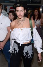 DUA LIPA Arrives at Airport in Warsaw 06/01/2018