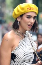 DUA LIPA Out in New York 06/20/2018
