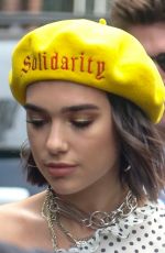 DUA LIPA Out in New York 06/20/2018