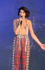 DUA LIPA Performs at a Concert in Warsaw 06/01/2018