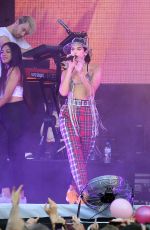 DUA LIPA Performs at a Concert in Warsaw 06/01/2018