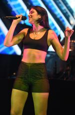 DUA LIPA Performs at Bayfront Park Amphitheater in Miami 06/12/2018