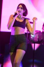 DUA LIPA Performs at Bayfront Park Amphitheater in Miami 06/12/2018