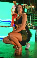 DUA LIPA Performs at Bayfront Park Amphitheater in Miami 06/12/2018