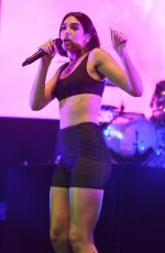 DUA LIPA Performs at Bayfront Park Amphitheater in Miami 06/12/2018