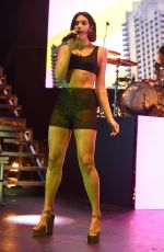 DUA LIPA Performs at Bayfront Park Amphitheater in Miami 06/12/2018