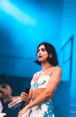 DUA LIPA Performs at Bonnaroo Music and Arts Festival in Manchester 06/10/2018