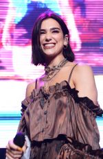 DUA LIPA Performs at KTU Concert at Jones Beach in New York 06/17/2018