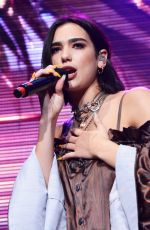 DUA LIPA Performs at KTU Concert at Jones Beach in New York 06/17/2018