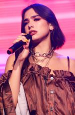 DUA LIPA Performs at KTU Concert at Jones Beach in New York 06/17/2018