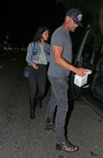 EIZA GONZALEZ and Josh Duhamel at Antonio