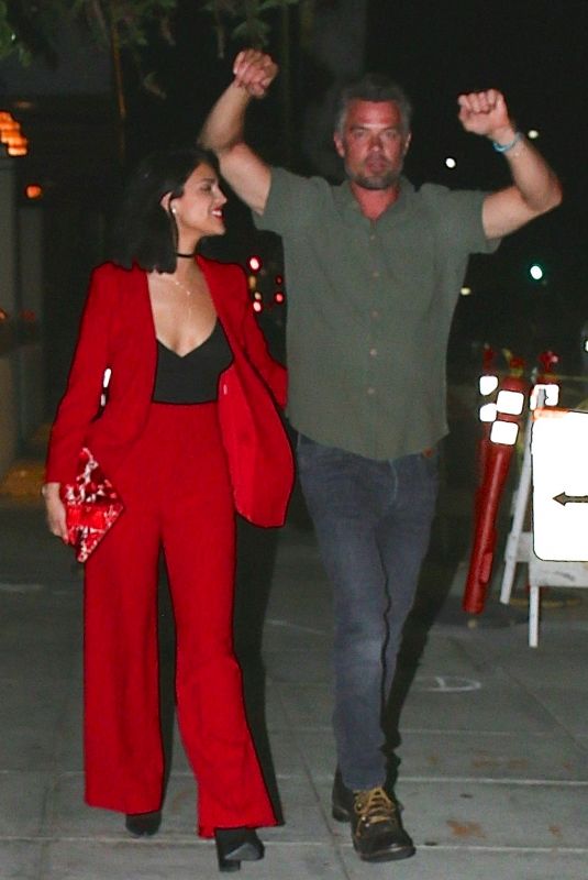 EIZA GONZALEZ and Josh Duhamel Out in Beverly Hills 06/09/2018