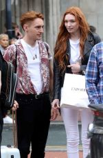 ELEANOR TOMLINSON Out and About in Leeds 06/08/2018