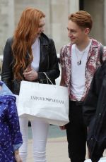 ELEANOR TOMLINSON Out and About in Leeds 06/08/2018