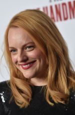 ELISABETH MOSS at The Handmaid