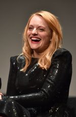 ELISABETH MOSS at The Handmaid