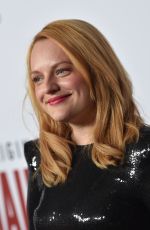 ELISABETH MOSS at The Handmaid