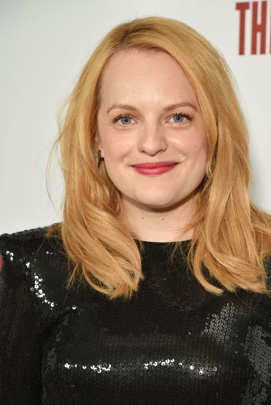 ELISABETH MOSS at The Handmaid