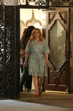 ELISABETH MOSS on the Set of The Kitchen in Brooklyn 06/22/2018
