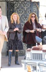 ELISABETH MOSS on the Set of The Kitchen in New York 06/25/2018