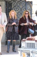 ELISABETH MOSS on the Set of The Kitchen in New York 06/25/2018